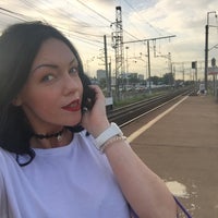 Photo taken at Slavy Avenue Platform by Аля п. on 8/19/2016