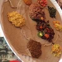 Photo taken at Addis Ethiopian Restaurant by Tahmina N. on 5/27/2016