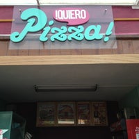 Photo taken at Quiero Pizza by Vero S. on 11/11/2012