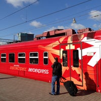 Photo taken at Aeroexpress Moscow - Domodedovo (DME) by Urik Z. on 4/22/2013