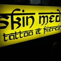 Photo taken at Skin Media Tattoo and Piercing by Chelsea C. on 12/10/2012