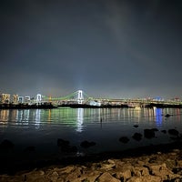 Photo taken at Odaiba Marine Park by わさび on 4/7/2024