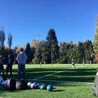 Photo taken at Twin Ponds Soccer Field by Kerry M. on 10/30/2021