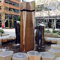 Photo taken at Fountain @ 505 Union Station Plaza by Kerry M. on 4/6/2015