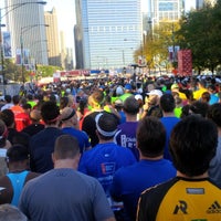 Photo taken at Bank of America Chicago Marathon by Michelle A. on 10/13/2013