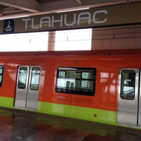 Photo taken at Metro Tláhuac (Línea 12) by Juan M R. on 4/20/2013