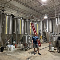 Photo taken at Half Full Brewery by Joshua G. on 7/26/2019