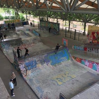 Photo taken at Skatepark de Bercy by Arsen M. on 5/16/2018