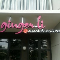 Photo taken at Ginger Li • Asian Bistro &amp;amp; Wine by Masarie on 3/1/2013