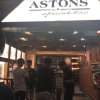 Photo taken at Astons Specialities by Grace on 4/14/2018