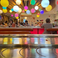 Photo taken at YO! Sushi by Basak S. on 10/9/2022