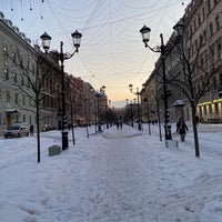 Photo taken at Malaya Konyushennaya Street by Sergey S. on 12/7/2021