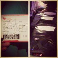 Photo taken at Virgin America Airlines by Ashley B. on 4/8/2013