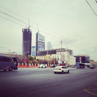 Photo taken at Остановка «Панорама “Бородинская битва”» by Maxim B. on 5/3/2013