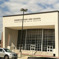 Photo taken at Kingwood Park High School by Tony A. on 10/20/2012