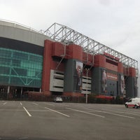 Photo taken at Old Trafford by Amjid K. on 4/28/2013