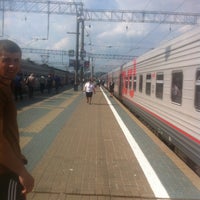 Photo taken at Yaroslavsky Rail Terminal by Юлия Я on 5/12/2013