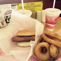 Photo taken at Jimmy John&amp;#39;s Pipin&amp;#39; Hot Sandwiches by Elke S. on 8/15/2015