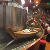 Photo taken at Sushi Boat by Hugo A. on 6/10/2016