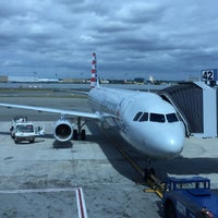 Photo taken at Gate 42 by Andre H. on 9/22/2015