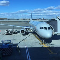 Photo taken at Gate 42 by Andre H. on 1/5/2015