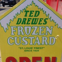 Photo taken at Ted Drewes Frozen Custard by Scott A. on 4/25/2013