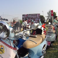 Photo taken at 68 years of vespa by iNDY on 3/14/2015