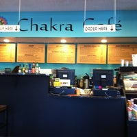 Photo taken at Chakra Cafe by Laureen O. on 9/23/2012