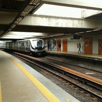 Photo taken at MetrôRio - São Cristóvão Subway Station by Alex O. on 1/28/2013