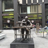 Photo taken at The Garment Worker Statue by Larry on 5/13/2016