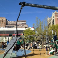 Photo taken at Chelsea Waterside Park  Playground by Larry on 4/26/2013