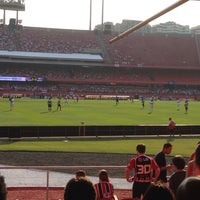 Photo taken at Audio Arena no Estádio do Morumbi by Rafael C. on 8/24/2014