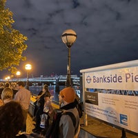 Photo taken at Bankside Pier by C. J. on 9/15/2022