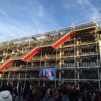 Photo taken at Pompidou Centre – National Museum of Modern Art by Marzyx on 1/24/2015