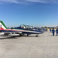 Photo taken at Aeroporto di Pratica di Mare &amp;quot;Mario de Bernardi&amp;quot; (QLY) by Donatella F. on 6/2/2017