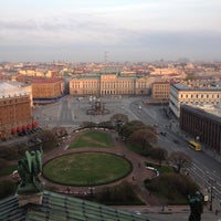 Photo taken at Saint Isaac&#39;s Cathedral by Elena V. on 5/11/2013