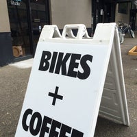 Photo taken at Portland Bicycle Studio by James T. on 5/5/2014