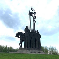 Photo taken at Монумент в память о Ледовом побоище by Dmitry G. on 5/15/2021