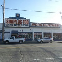 Photo taken at Surplus Too Army/Navy by dan s. on 9/29/2012