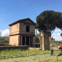 Photo taken at Tombe di Via Latina (Le) by Marco L. on 5/21/2017