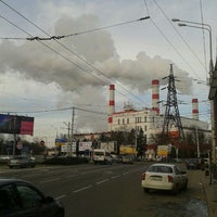 Photo taken at Краснодарская ТЭЦ by Maksim V. on 12/18/2012