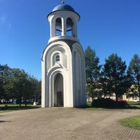 Photo taken at Храм Успения Пресвятой Богородицы (Блокадный храм) by Vitaly D. on 9/6/2016