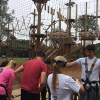Photo taken at Wild Blue Ropes Adventure Park by Ashley C. on 9/25/2014