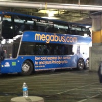 Photo taken at Megabus | DC to Philly by Marciel R. on 4/25/2013