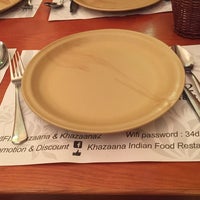 Foto tomada en Khazaana Indian Restaurant  por Ryan C. el 1/7/2017