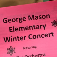 Photo taken at George Mason Elementary School by PRENTICE on 1/26/2017
