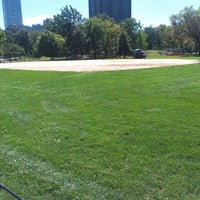 Photo taken at North Meadow Field 8 by Juan S. on 9/17/2014