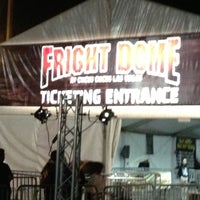Photo taken at Fright Dome by Satoshi N. on 10/8/2012