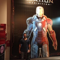 Photo taken at S.T.A.T.I.O.N. (The Avengers Exhibition) by Yousef A. on 10/14/2014