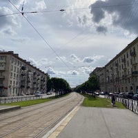 Photo taken at Zanevskaya Square by Alexander S. on 8/25/2020